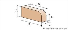 Cărămidă specială - fabricată manual Pica