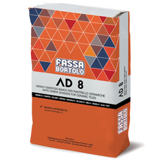 AD 8 – Adeziv monocomponent alb și gri pentru pardoseli și pereți atât interioare cât și externe