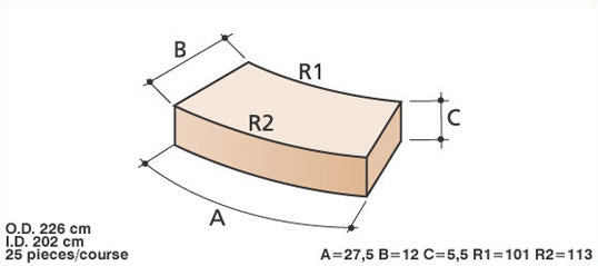 Cărămidă specială - fabricată manual Pica