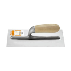 Gletiera neteda cu maner din lemn 12×28 cm