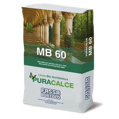 MB 60 – Bio-mortar pentru zidarie de parament alb pentru interioare si exterioare