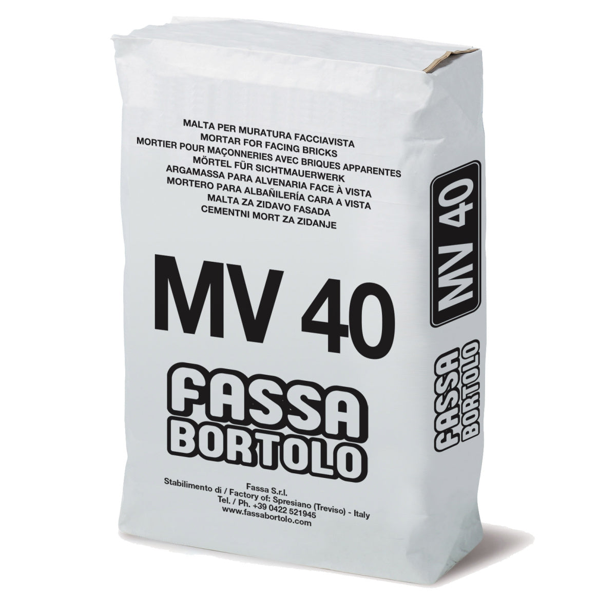 MV 40 – Mortar pentru placarea peretilor din caramida din ciment, pentru interior si exterior